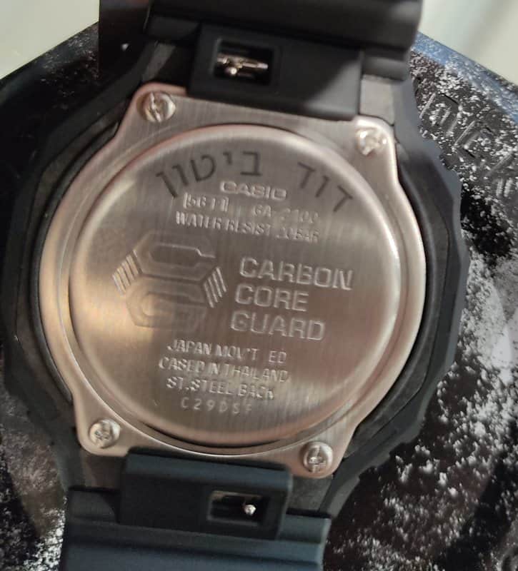 שעון יד ‏יבואן רשמי G SHOCK GA21001A1