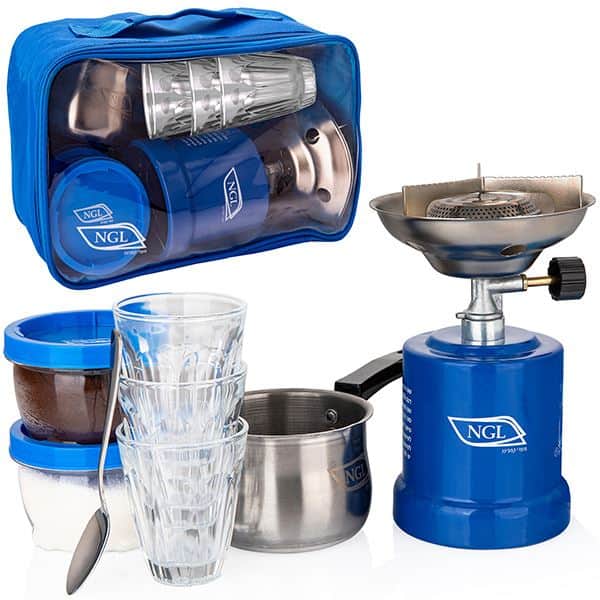 ערכת קפה איכותי 4899 פקל קפה כולל הבלון גז NGL