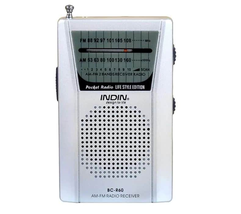 רדיו טרנזיסטור איכותי קומפקטי על סוללות BC-R60