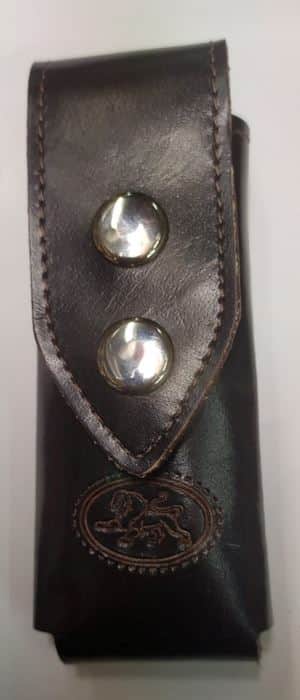 נרתיק נדן עור SM12 לאולר או סכין VICTORINOX /LEATHERMAN