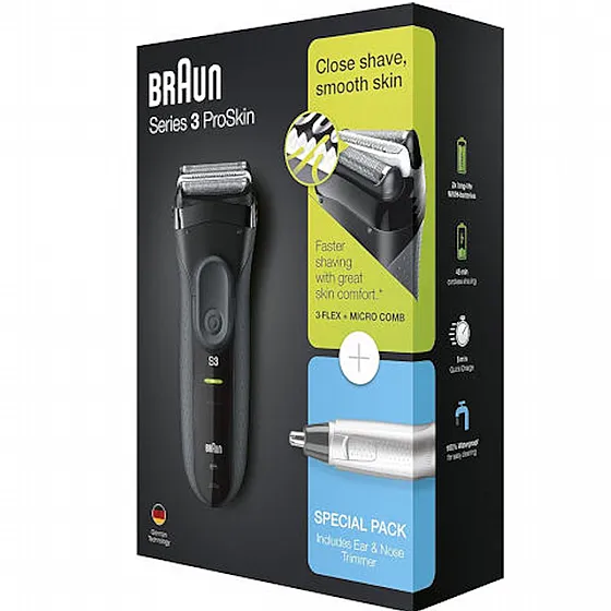 מכונת גילוח בראון סדרה 3 Braun 3000VS