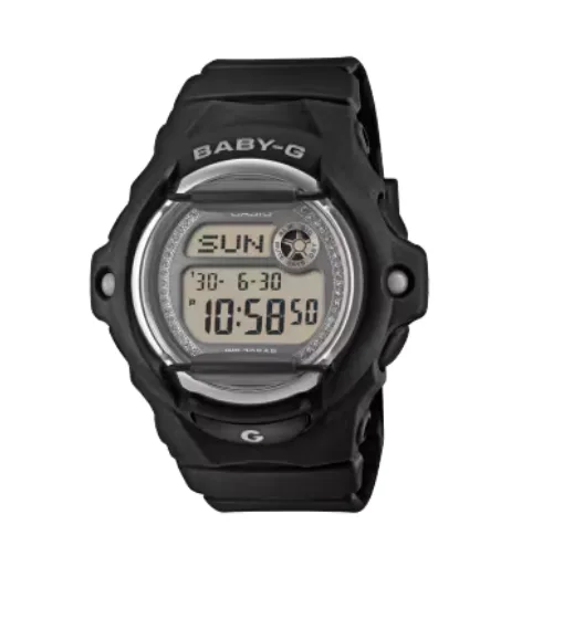 שעון יד דיגיטלי BABY-G BG169KB1D שחור מט