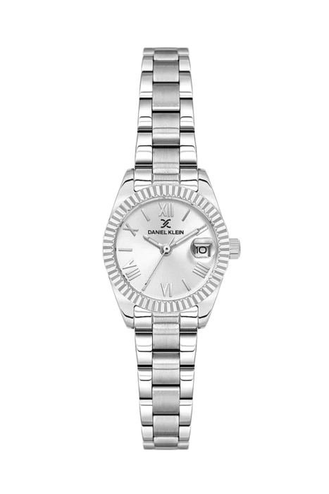 שעון נשים Daniel Klein CLASSIC DK.1.14276-1 כסף אלגנטיות קלאסית.