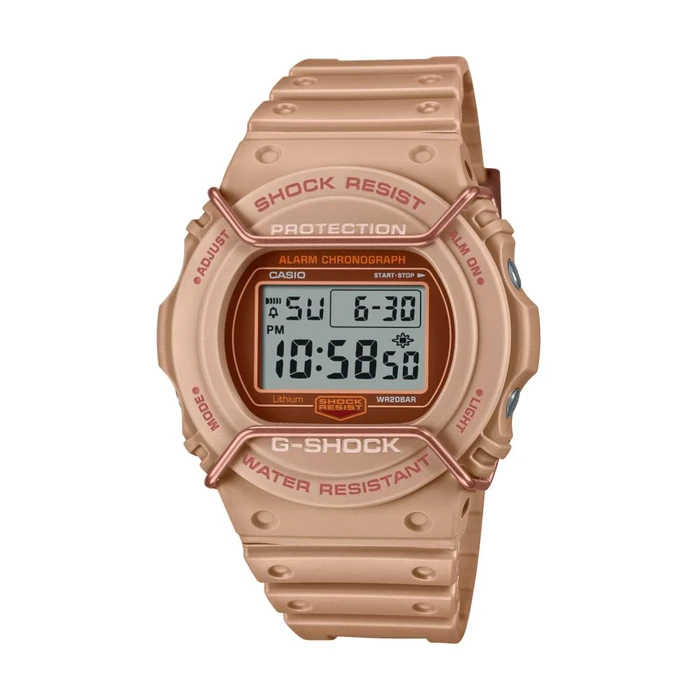 שעון יד DW-5700PT-5 בסדרת צבעי מט מונוכרומטיים G-SHOCK
