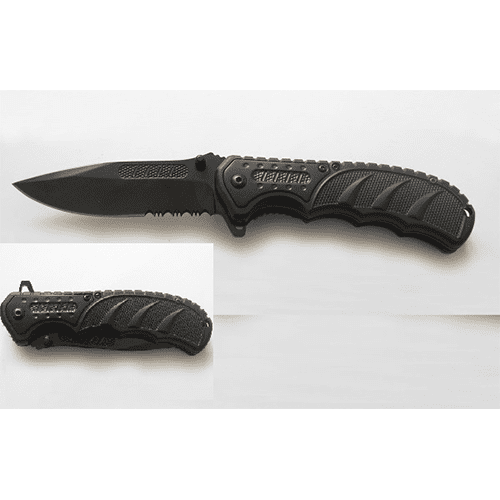 סכין מתקפל להב 9.5 ס”מ כולל מנגנון בטיחות נגד סגירה