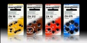 4 חבילות של סוללות למכשירי שמיעה