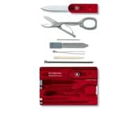 סוויס קארד SWISSCARD אדום או בכחול לבחירה VICTORINOX 7100-7122