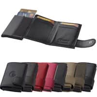ארנק בטיחות GV4426S מעור שולף כרטיסי אשראי ותא לשטרות מבית המותג גבעוני