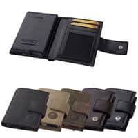 ארנק בטיחות GV4857 מעור שולף כרטיסי אשראי ותא לשטרות מבית המותג גבעוני