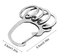 מחזיק מפתחות רגל גדולה .304st מגניב