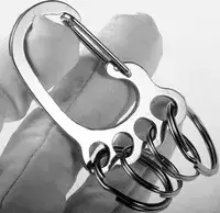 מחזיק מפתחות רגל גדולה .304st מגניב