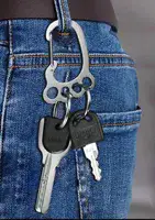 מחזיק מפתחות רגל גדולה .304st מגניב