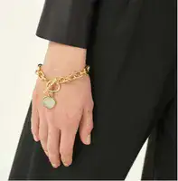 צמיד אורניום עם תליון מטבע B3973G23 DANON