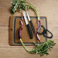 סט זוג סכיני ירקות וקולפן Rapid שחור 6.7113.35 VICTORINOX