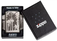 מצת זיפו 49247 SASQUATCH WOOD ZIPPO