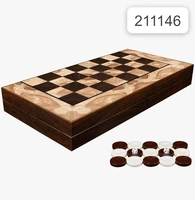 משחק שש בש 211146 טבעות דמוי עץ יוקרתי