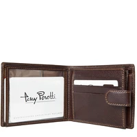 ארנק עור לגבר 205162 TONY PEROTTI חום