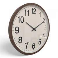 שעון קיר קלאסי ספרות גדולות 56 סמ 15722