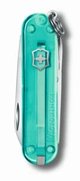 ויקטורינוקס קלאסי קטן VICTORINOX ירוק שקוף 0.6223.T24G
