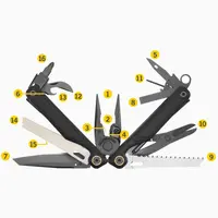 אולר רב תכליתי 833334 WAVE ALPHA OBSIDIANE שחור LEATHERMAN לדרמן