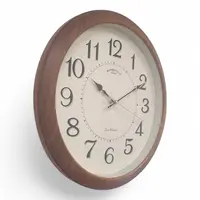 שעון קיר 2955-5 מהודר דמוי עץ 36 סמ