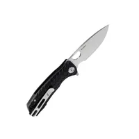 סכין Honey Badger להב ישר קטן עם ידית בצבע שחור HB1021 HONEY BADGER