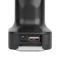 תאורת שטח  חירום עוצמתית 20W נטענת 63 לדים משולב עם מטען פאוור בנק לניידים 5156tmp