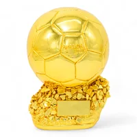 פסל כדורגל מוזהב 1356