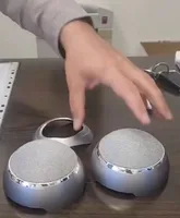 רמקול כדורי מגנטי 2X5W ניתן להפרדה 5371 שני רמקולים