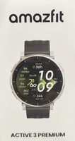 שעון יד חכם APEX SILVER AMAZFIT ACTIVE 3 PREMIUM שחור או כחול