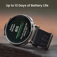 שעון יד חכם APEX SILVER AMAZFIT ACTIVE 3 PREMIUM שחור או כחול