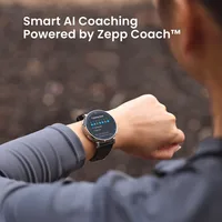 שעון יד חכם APEX SILVER AMAZFIT ACTIVE 3 PREMIUM שחור או כחול