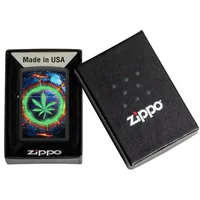 מצת זיפו עלה ירוק לאבה Lava Leaf ZIPPO 347216