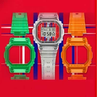שעון יד דיגיטלי עם 3 לוקים לבחירה G-SHOCK DWE5600KS7D