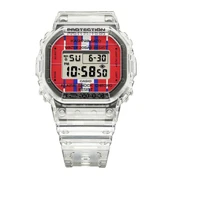 שעון יד דיגיטלי עם 3 לוקים לבחירה G-SHOCK DWE5600KS7D