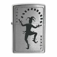 מצת זיפו ג'וקר שחור 200 ZIPPO 330006