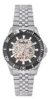 שעון יד אנלוגי אוטומטי KINGMATIC BLACK PRINCE פרינס
