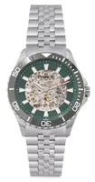 שעון יד אנלוגי אוטומטי KINGMATIC GREEN PRINCE פרינס